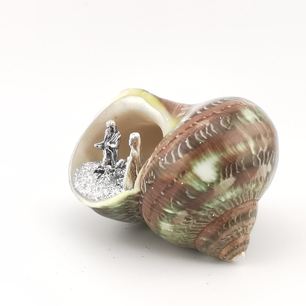 Nativity scene - Shell - Italian craftsmanship #3.2