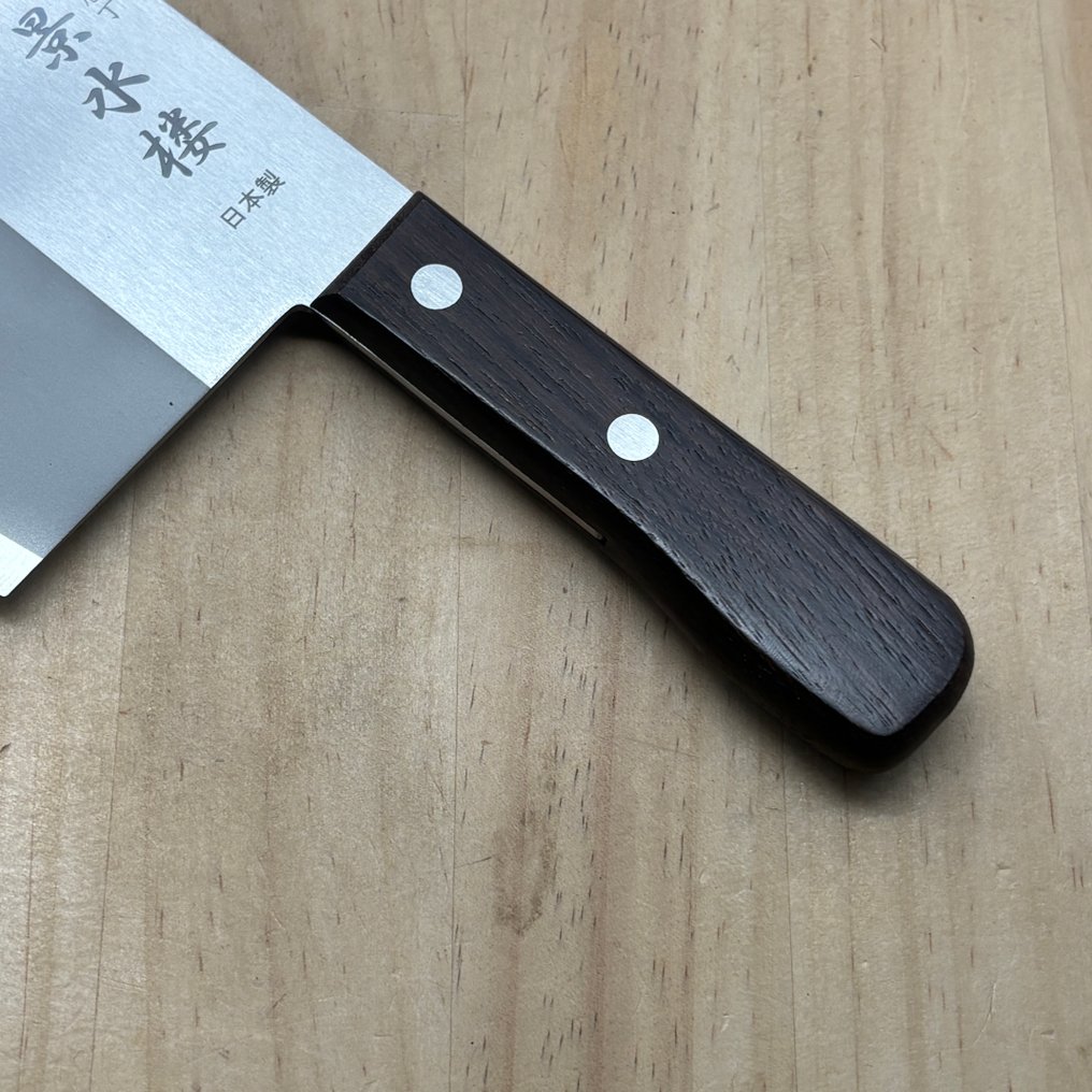 Coltello da cucina - Cleaver - Kesuirou CA203 - acciaio inossidabile - Giappone #3.2