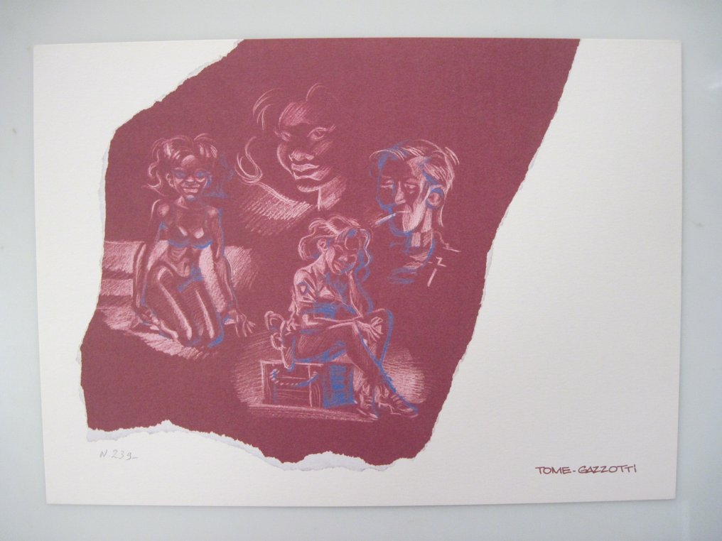 Soda 8 - Dood in vrede - Luxe HC met linnen rug - 1 Album - Ediție limitată și numerotată - 1996 #4.3