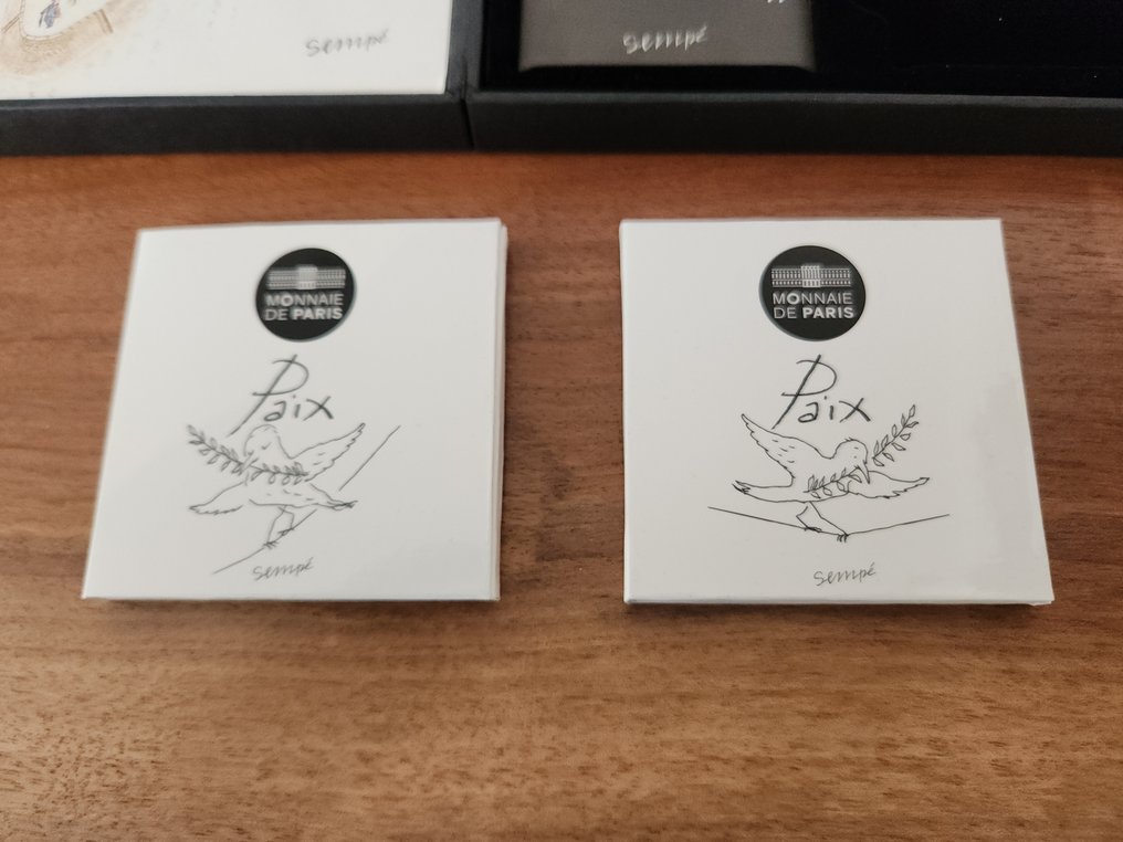 法国. 10 Euro / 50 Euro 2014 "Sempé" (14 monnaies) #4.3