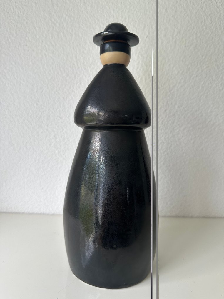 Jean Born - Robj - Botella - curé - Porcelana - Robj - botella de licor #4.3