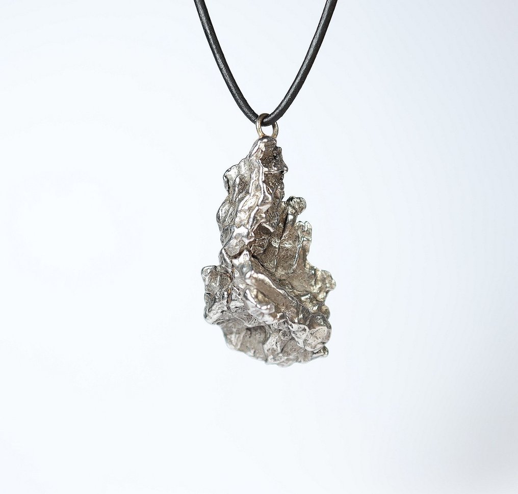 坎波德尔谢洛陨石吊坠 粗大八面体铁陨石 - 17.5 g - (1) #2.1