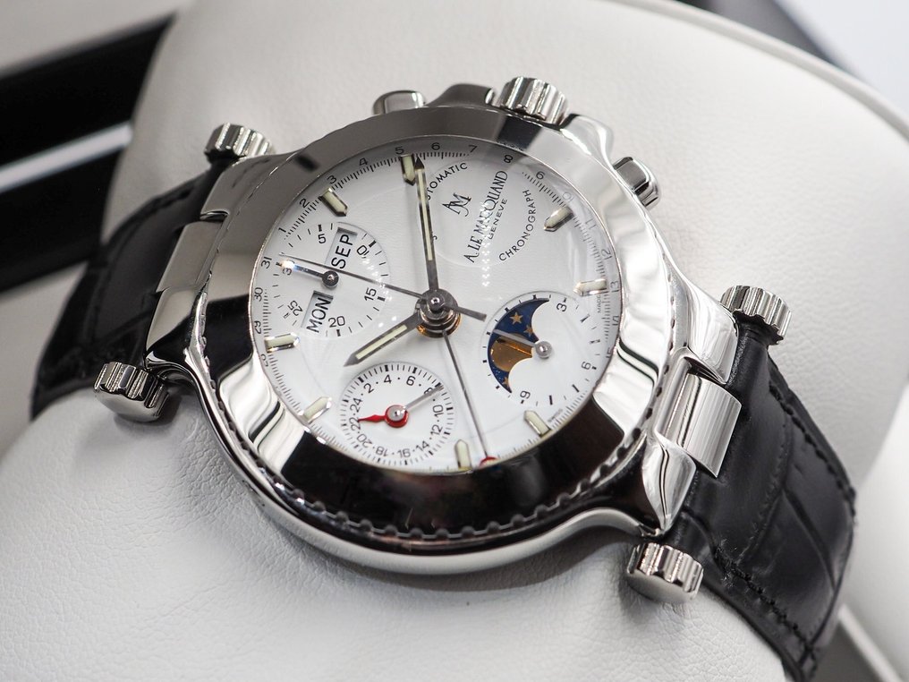 André Le Marquand - χωρίς τιμή ασφαλείας - * NEW * Chrono Automatic * Moon Phase * - Άνδρες - 2010-2020  #1.0