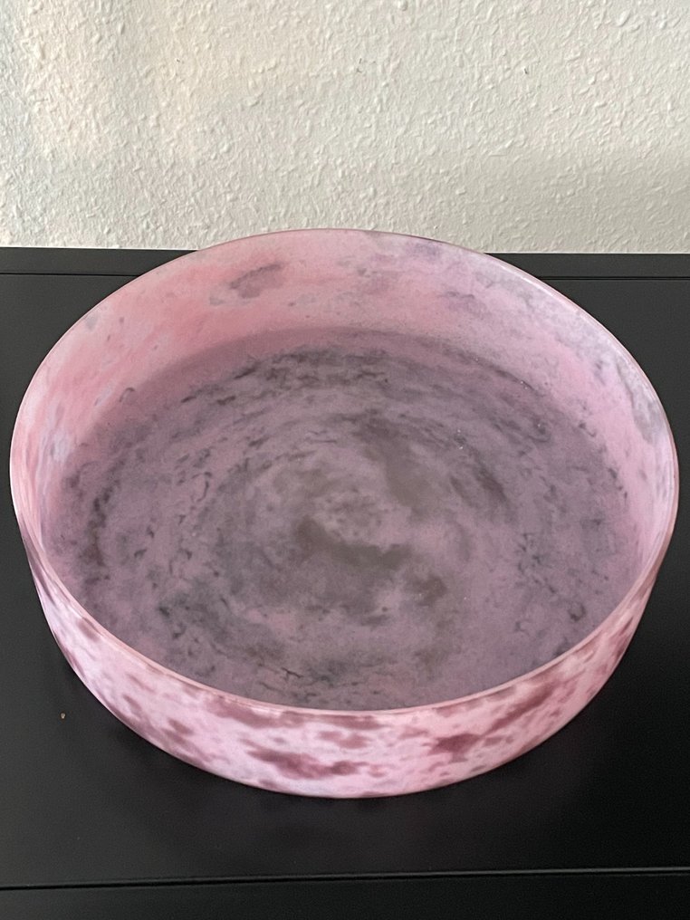 LORRAIN - Centrepiece  - wrought iron - Glass foot bowl #3.2