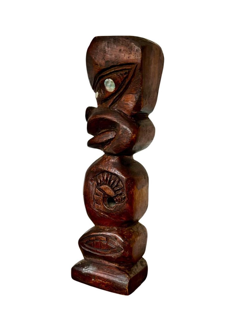 Moana Tiki雕像 - Abalone - Tiki - 新西蘭  (沒有保留價) #3.2