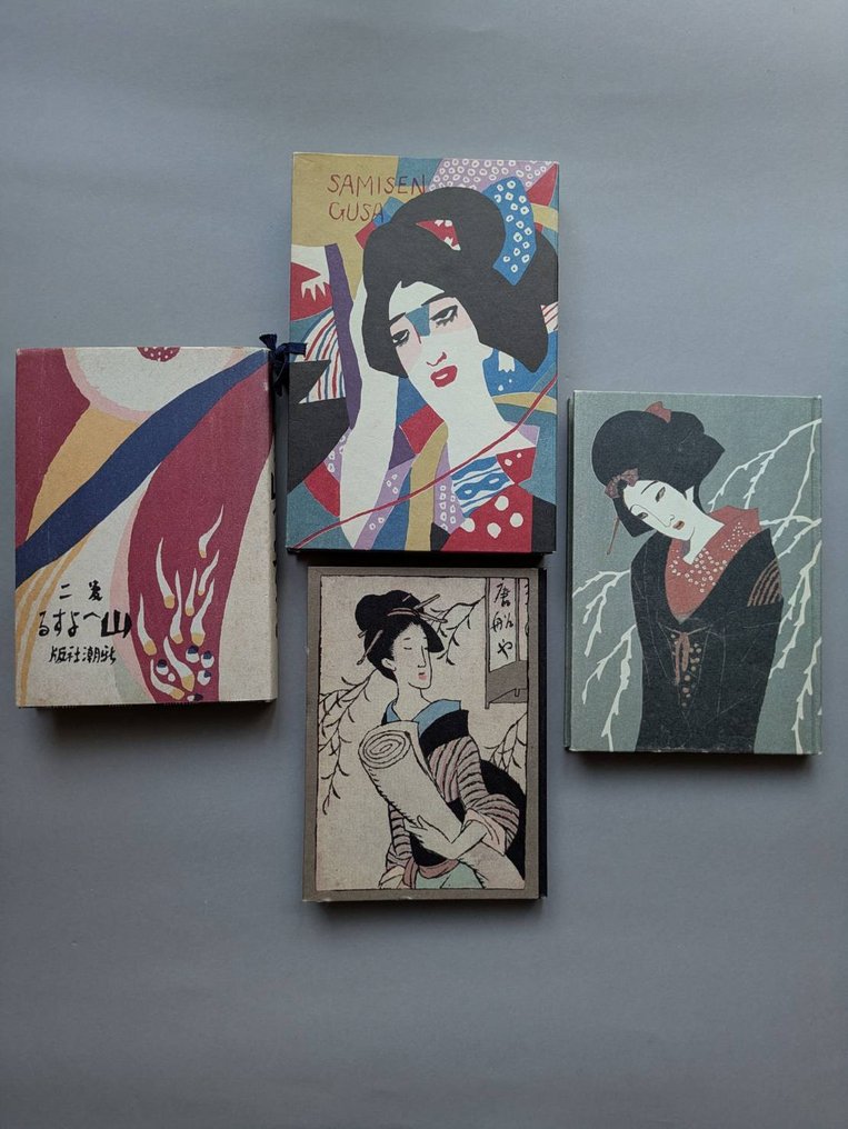 Takehisa Yumeji - Takehisa Yumeji – Facsimile Edition Art Book Set (4 volumes) #1.0