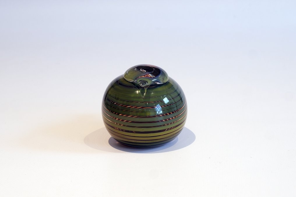 Nuutajärvi-Notsjö - Statuetta - Iitala Oiva Toika Pajusotka - Vetro #1.0