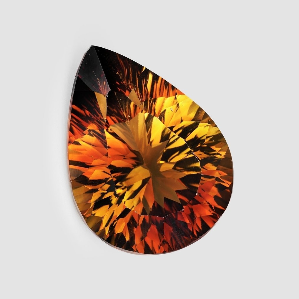 Sans Prix de Réserve - 1 pcs Orange, Jaune Topaze - 27.11 ct - International Colored Gemstone Association (ICA GemLab) - Champion Topaz #1.0