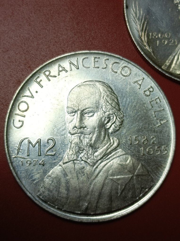 Malta. 1 + 2 Liri 1972-1974 (No Reserve Price) #4.3