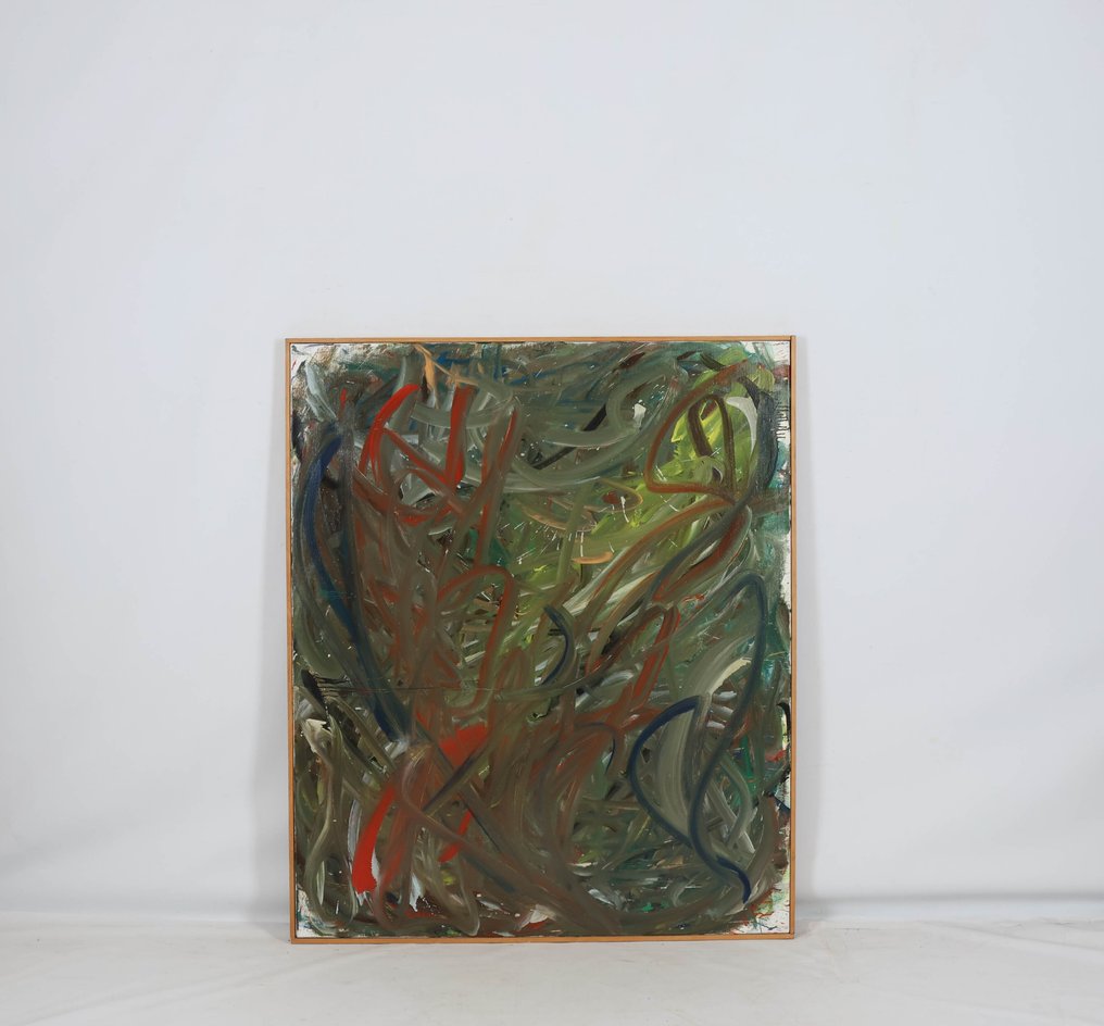 J. de Bot - Abstract groen #1.0