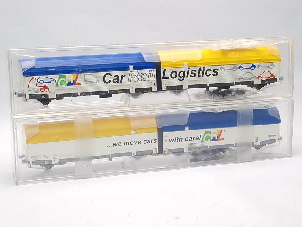 TI-H0 H0 - T3311/T3331 - 模型貨運火車 (2) - 2倍自动运输装置 Hccrrss - GySEV #1.0