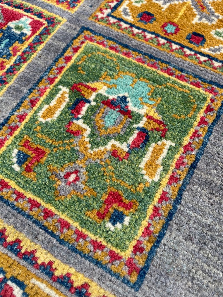 优质阿富汗 Kashkuli - 全新 - 未使用 - 手工编织 - 羊毛 - 全新 - 地毯 - 123 cm - 80 cm #3.2