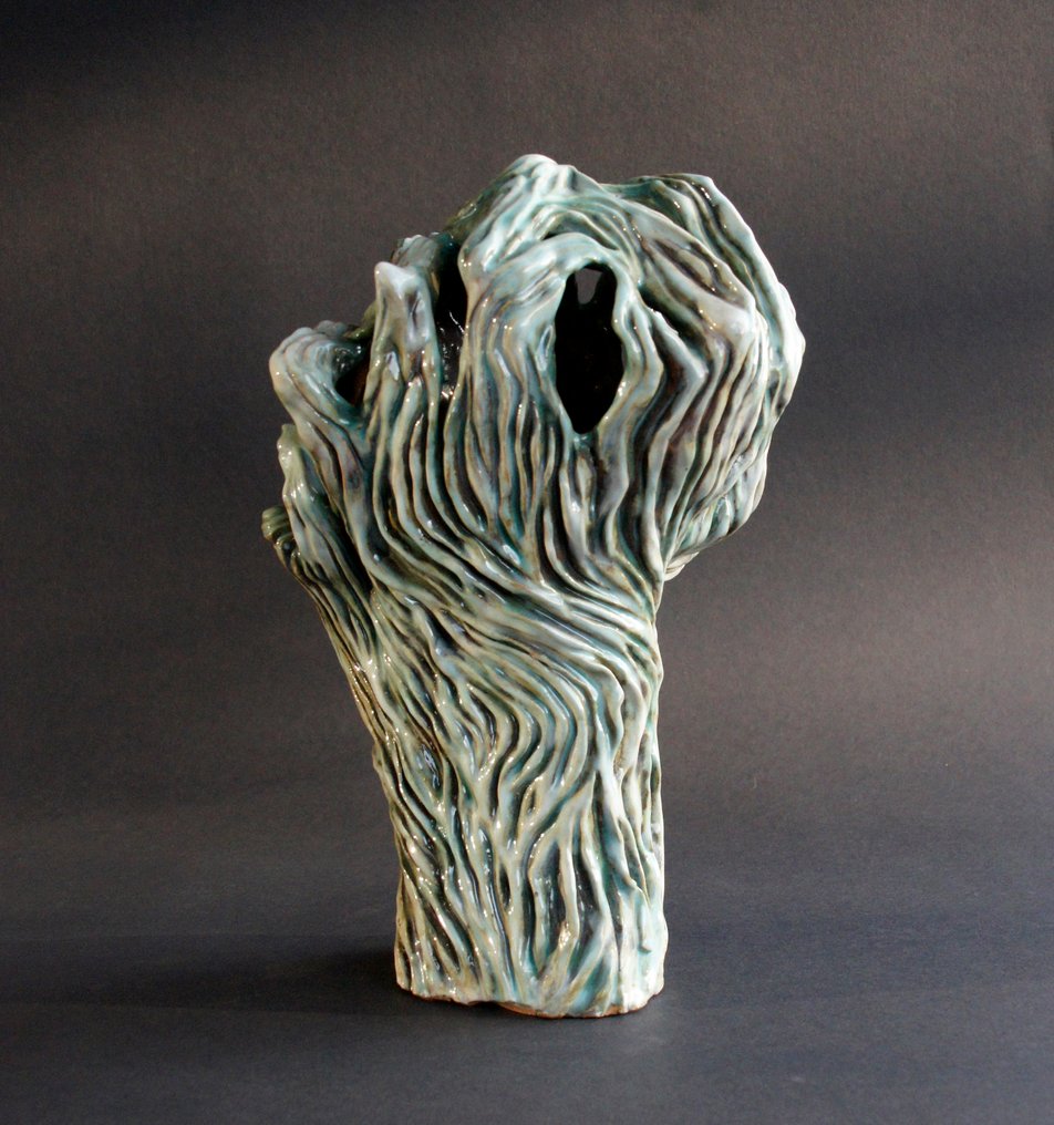 Adela Marchewka - Zielony drzeworąk (z serii "Drzeworęków") #3.2