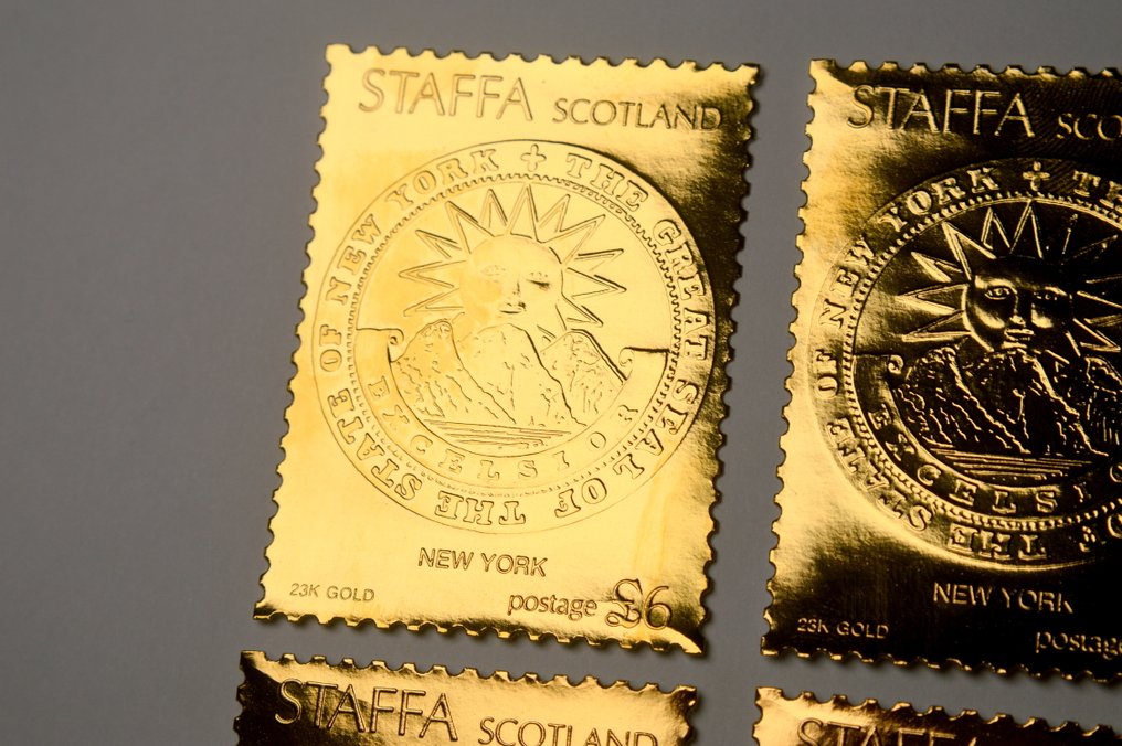 Scotland. Medal The Great Seal of the state of New York - 4 x 1/100oz (.950) (No Reserve Price) #1.0