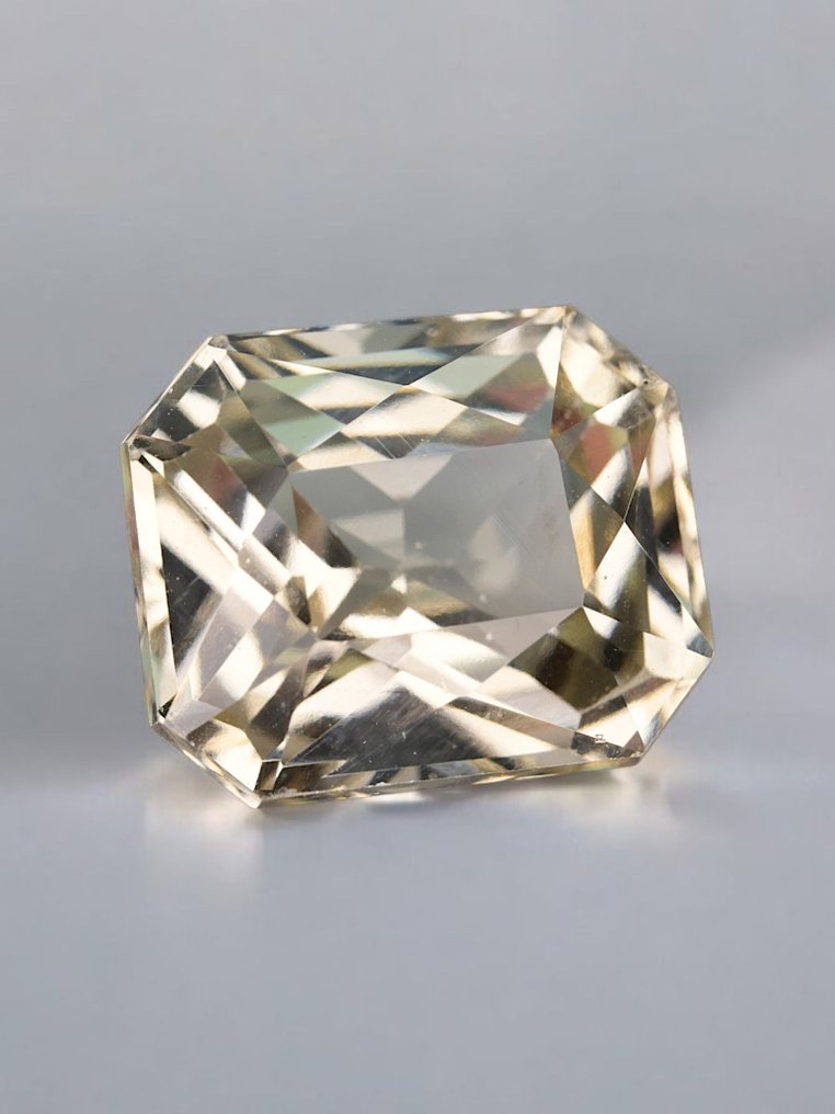 没有保留价 黄色 石榴石 - 7.24 ct - 国际有色宝石协会(ICA GemLab) - 稀有白细胞变异 #2.1