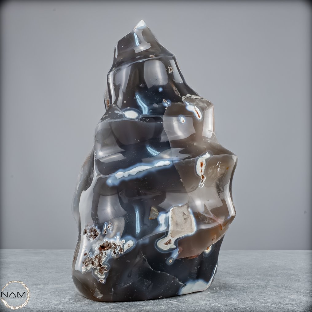 Agate naturelle 'Orca' Flamme- 2530.24 g #1.0