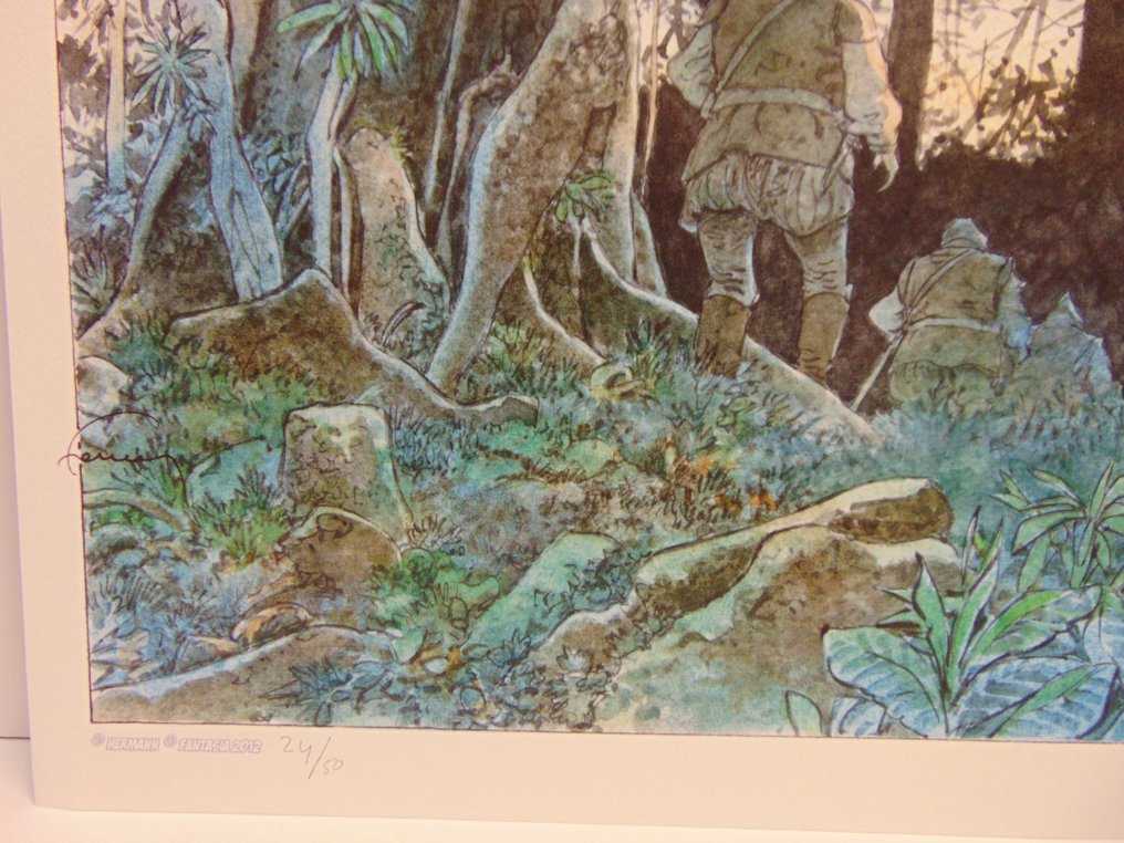 Hermann - 8 Offset Print - Torens van Schemerwoude + Diverse - Stripwinkel Fantasia - 2012 #4.3