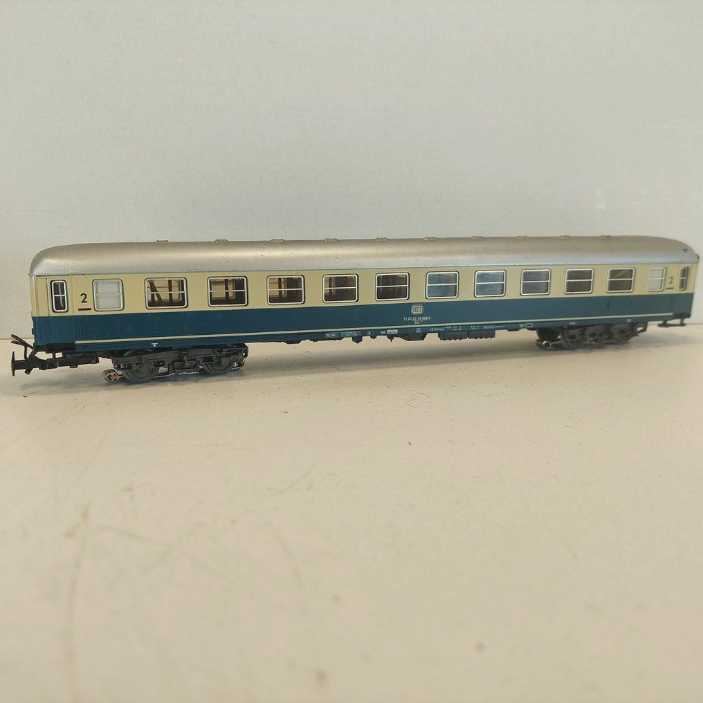 Märklin H0 - 4091/4092/MK4177/4093/ - Model train passenger carriage (5) - 5x Passenger D-zug - DB #1.0