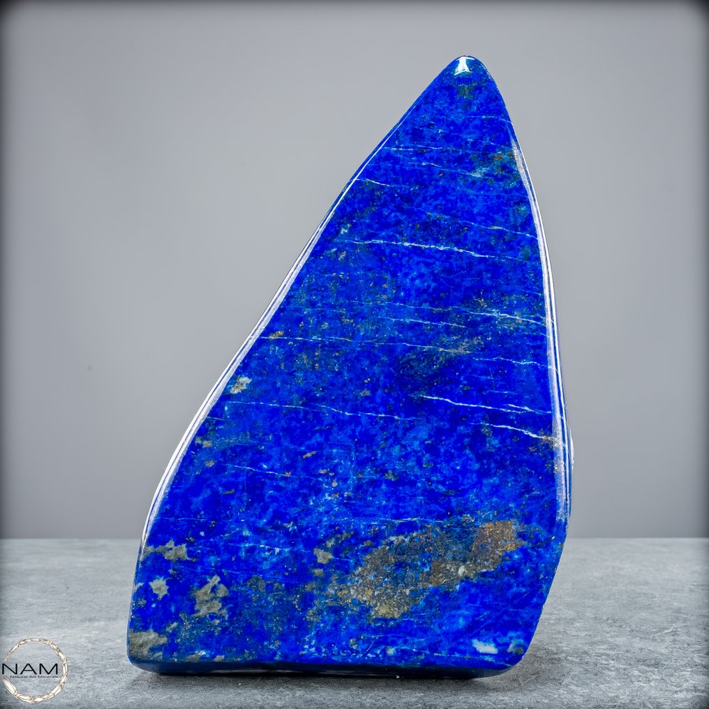 宝石 - 大型装饰用蓝色青金石 雕塑- 2105.22 g #3.2