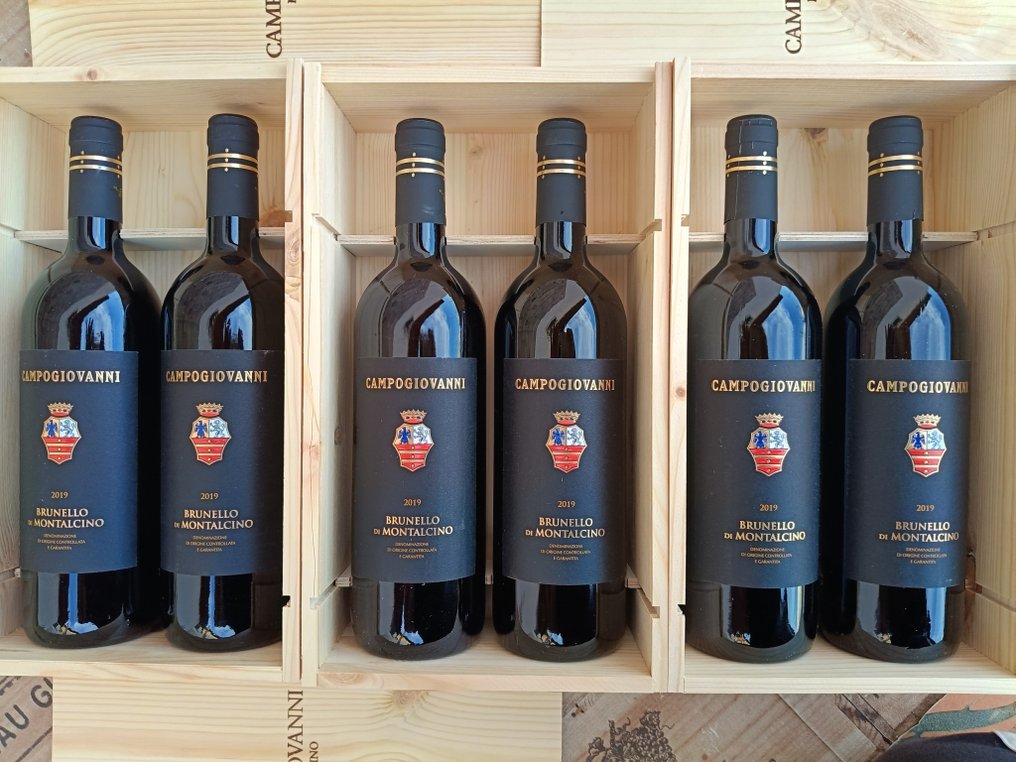 2019 San Felice Campogiovanni - Μπρουνέλο ντι Μονταλσίνο DOCG - 6 Bottles (0.75L) #3.2