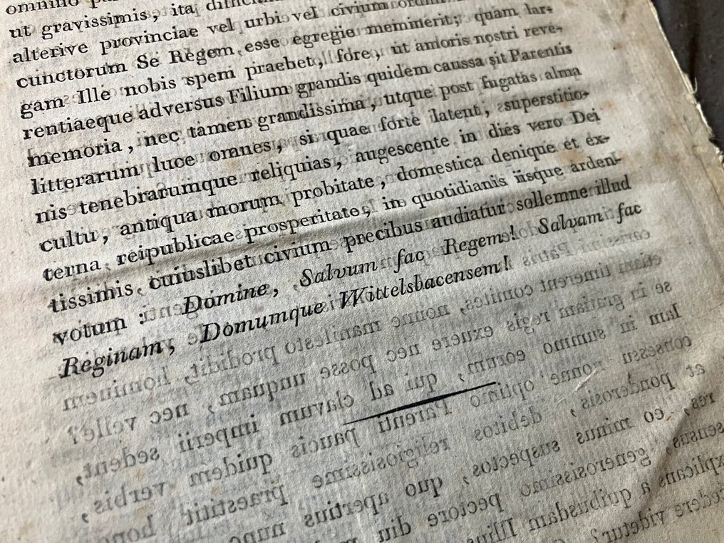 Ludovicus Heller - Trauerrede auf den verstorbenen bayerischen König Maximilian I. (Max Joseph) - Oratio Funebris - 1825 #3.2