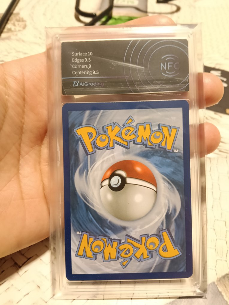 Pokémon - 1 Graded card - Charizard Secret rare - AI grading 9.5 - Scarlet & Violet - Obsidian Flames #1.0