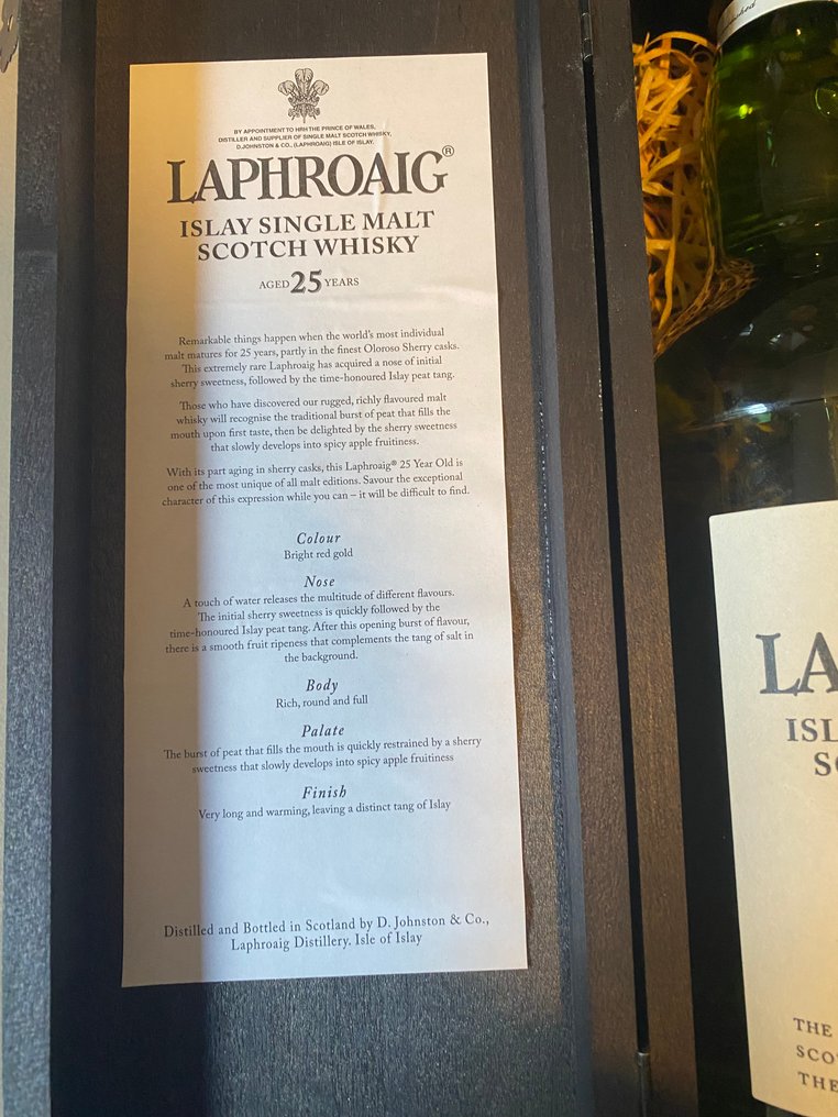 Laphroaig 25 years old  - b. 2007  - 70cl #2.1