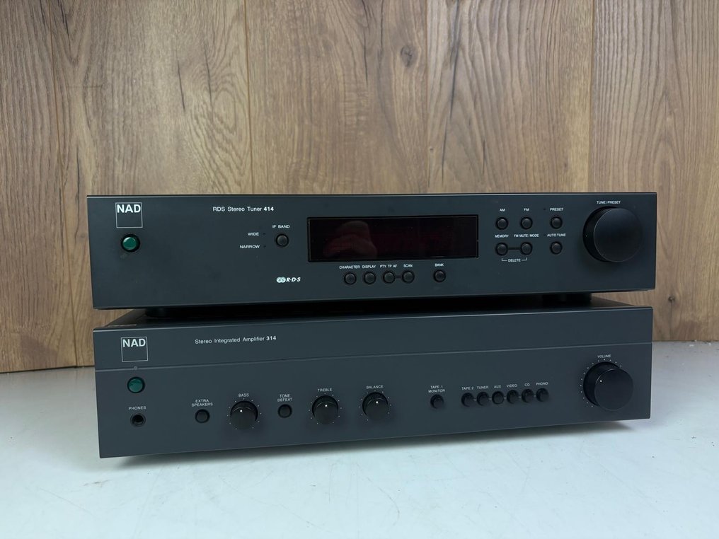 NAD - Amplificatore stereo 314 + sintonizzatore 414 Set stereo #1.0