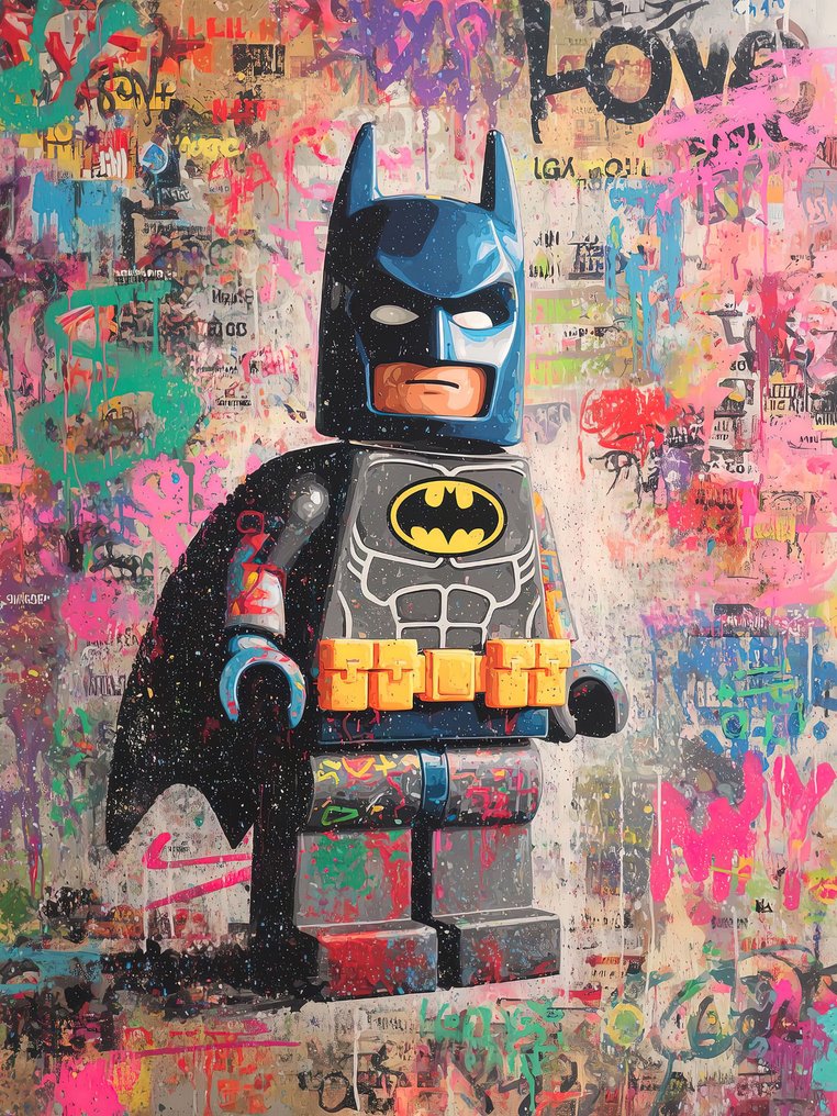 Canvas Fit - Alberto Ricardo - Super Man, el heroe Lego #1.0