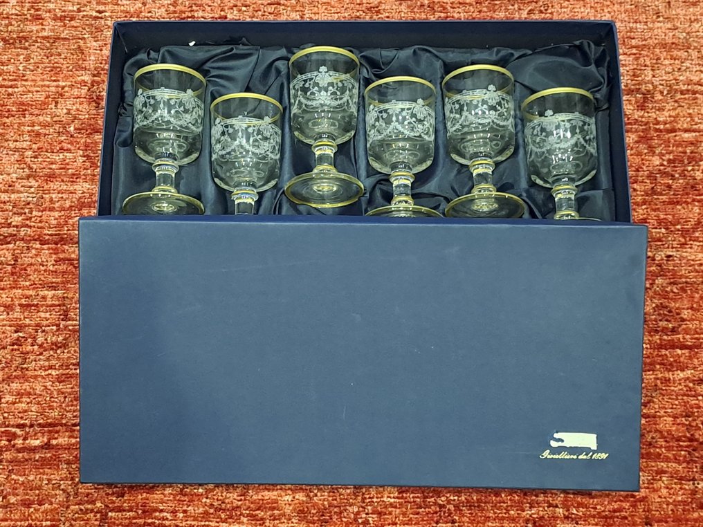 杯具組 (6) - 穆拉诺玻璃和黄金 #2.1