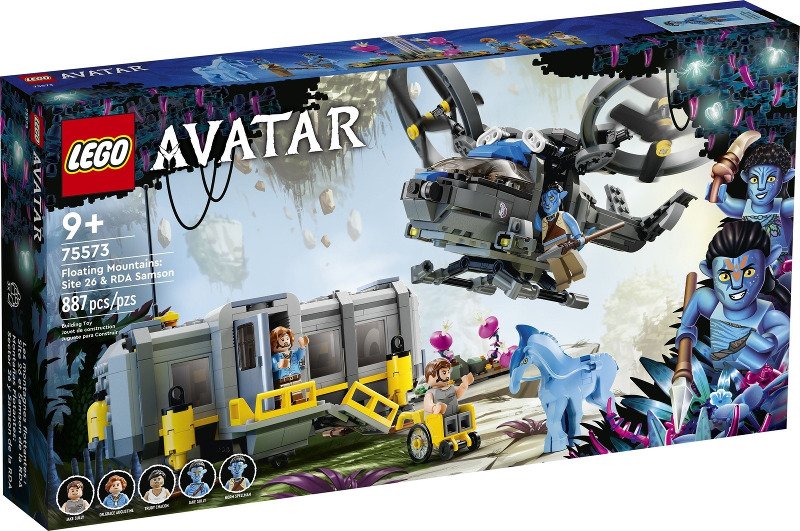 LEGO Set - 75573 - Avatar - Floating Mountains: Site 26 & RDA Samson #1.0