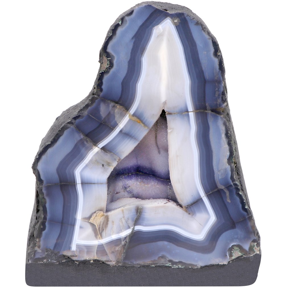 Agate & Amethyst - Geode - 29x23x17 cm- 16 kg #1.0