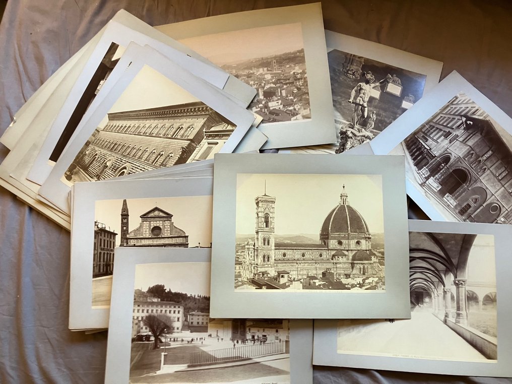 Brogi / Alinari etc. - Italy - Florence / Firenze - Collection of 24 photographs #1.0