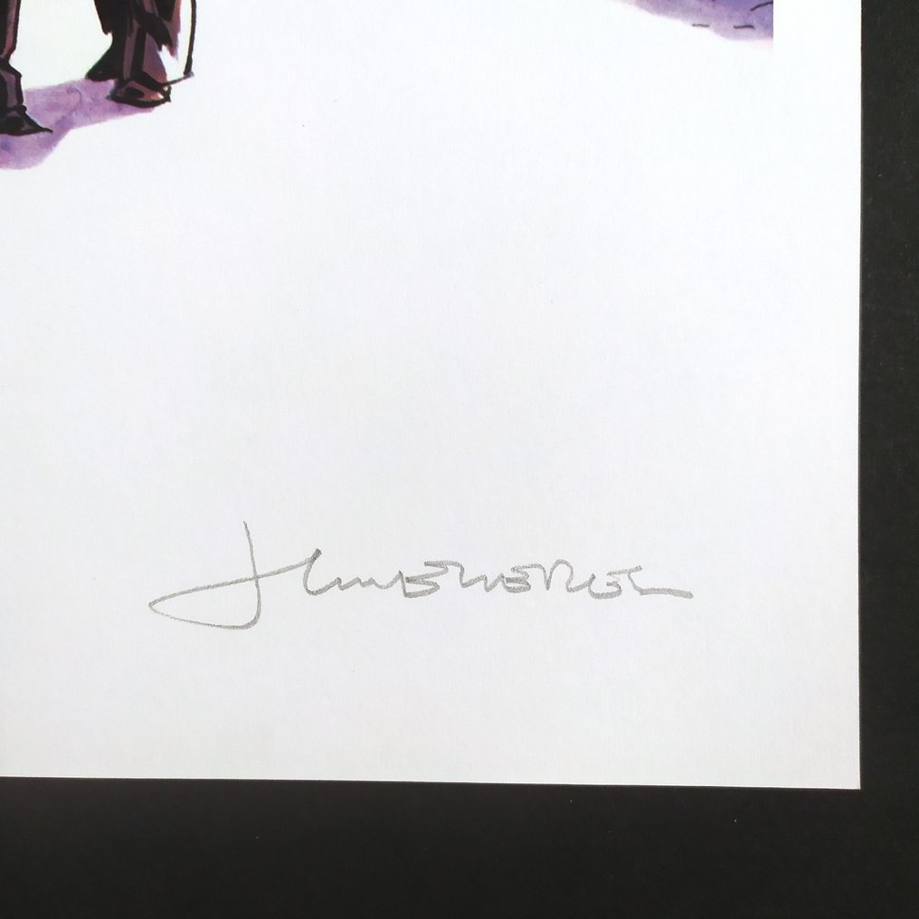 Mézières, Jean-Claude - 1 Offset Print - Valerian et Laureline - Brooklyn station Terminus cosmos #2.1