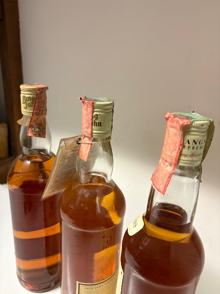 Long John + Lang's 5yo Supreme - 70cl, 75cl - 3 bottles #4.3