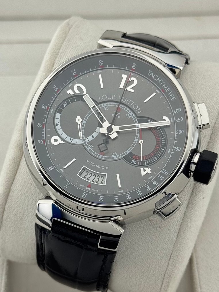 Louis Vuitton - Tambour Voyage "Limited Edition" - Q102N - Herre - 2000-2010 #4.3
