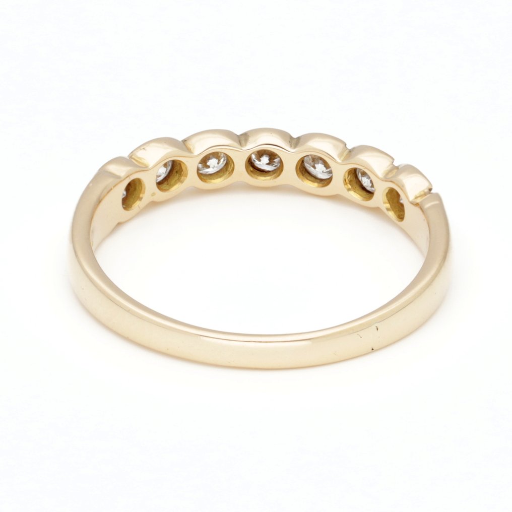 戒指 - 18K包金 黄金 钻石 (天然) #3.2