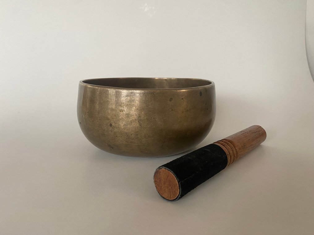 Antique Singing bowl (3) - Bronze - 1900-1910 - Remuna #2.1