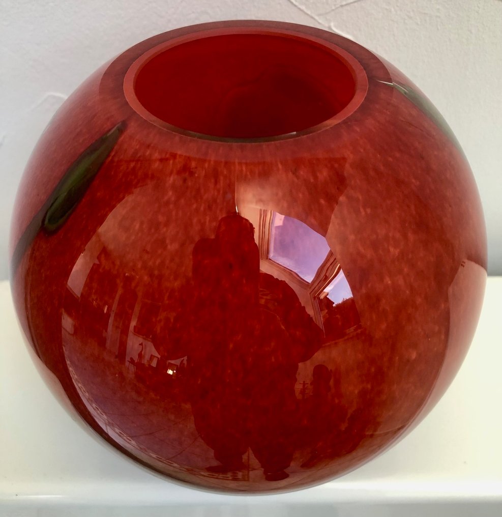 Cristallerie La Rochère - 花瓶  - 水晶 - 球形花瓶 #1.0