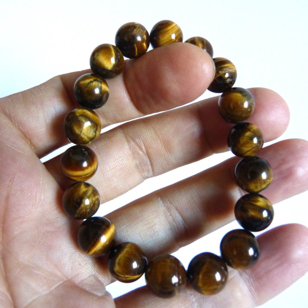 卓越的蓝砂石、虎眼石、黄铁矿等手链系列。- 403 g #4.3