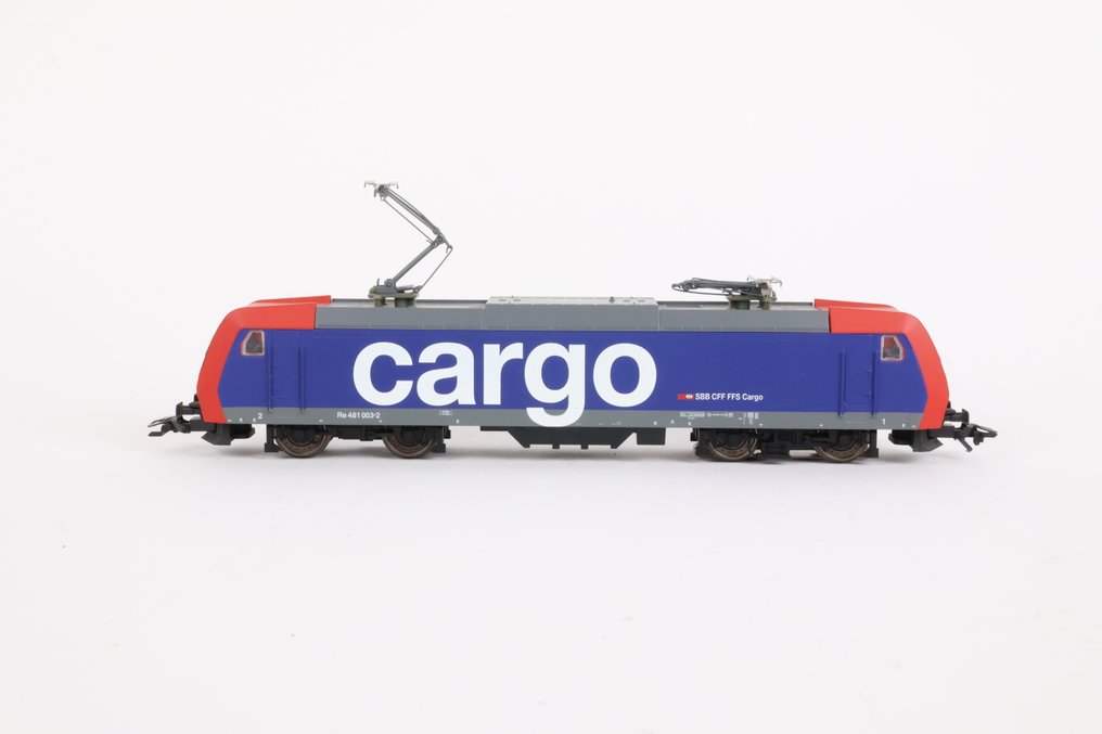 Märklin H0 - Uit set 29523 - Tågset (1) - SBB Cargo BR 481 med tre godsvagnar - SBB-CFF, DB Cargo #2.1
