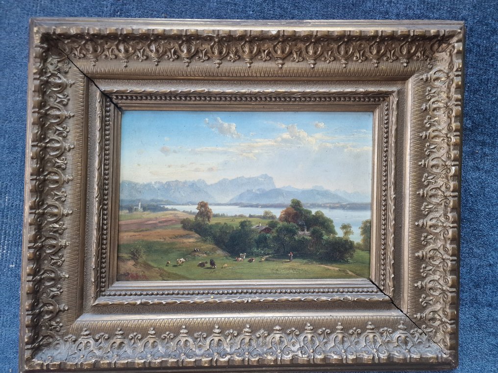 Friedrich Salzer (1827-1876,) zugeschrieben - Landschaft #1.0
