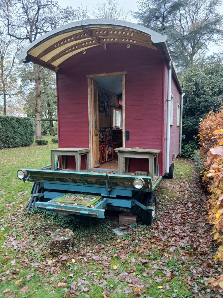 unieke pipowagen-authentieke woonwagen-zigeunerwagen - authentiek - 1900 #1.0