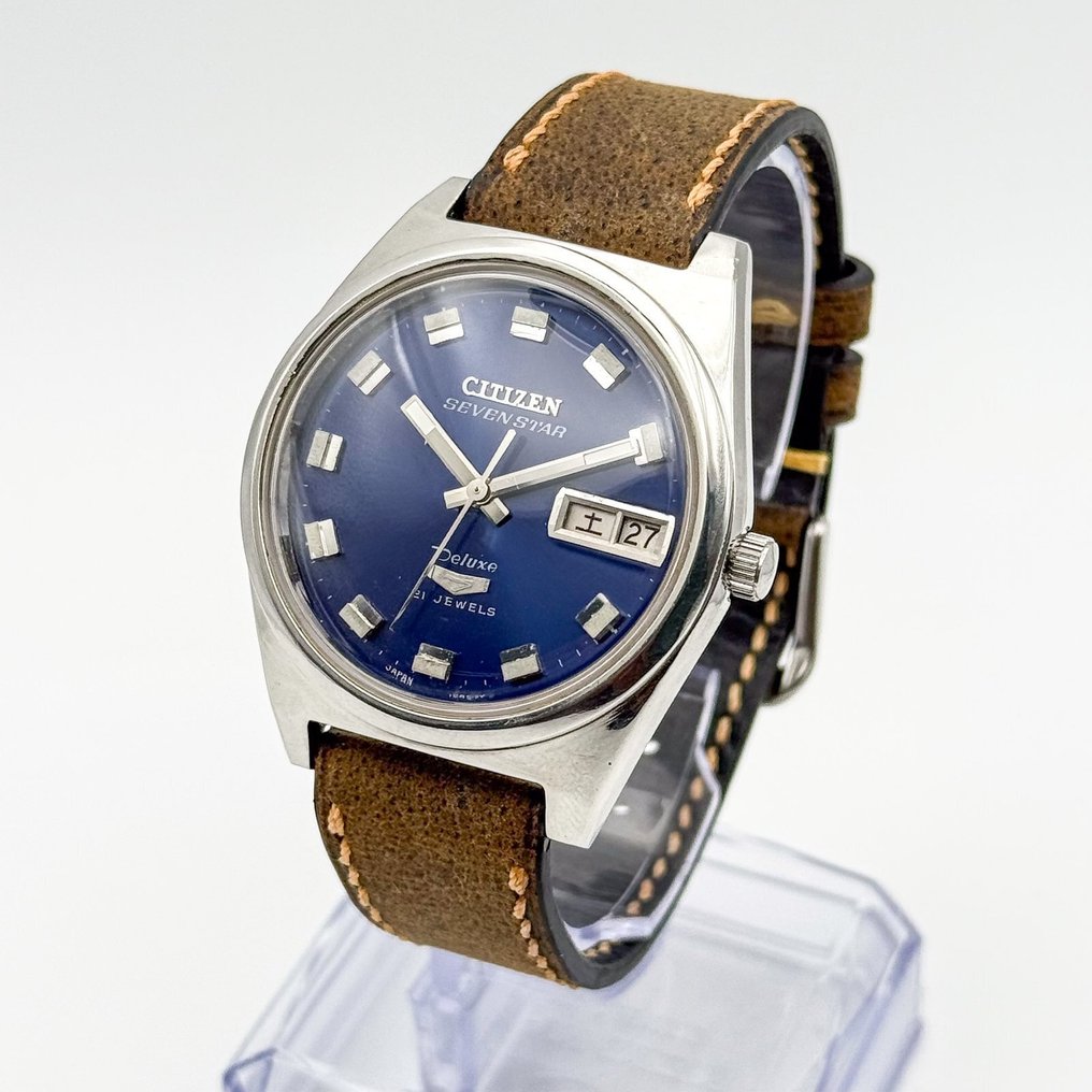 Citizen - Seven Star Deluxe 玉影 – Gyokuei – Gem Shadow - Nincs minimálár - ACSS-2933-TA - Férfi - 1978 #1.0