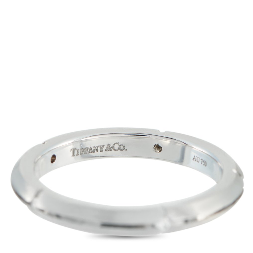 Tiffany & Co. - 戒指 - 18 克拉 白金, Tiffany & Co. 18K白金钻石戒指 #4.3