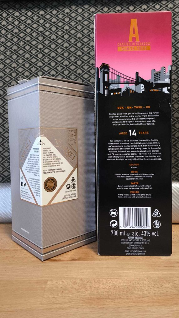 Double Barrel Islay & Highland + Auchentoshan 14yo Sherry Cask - Douglas Laing - 700ml - 2 bottles #3.2