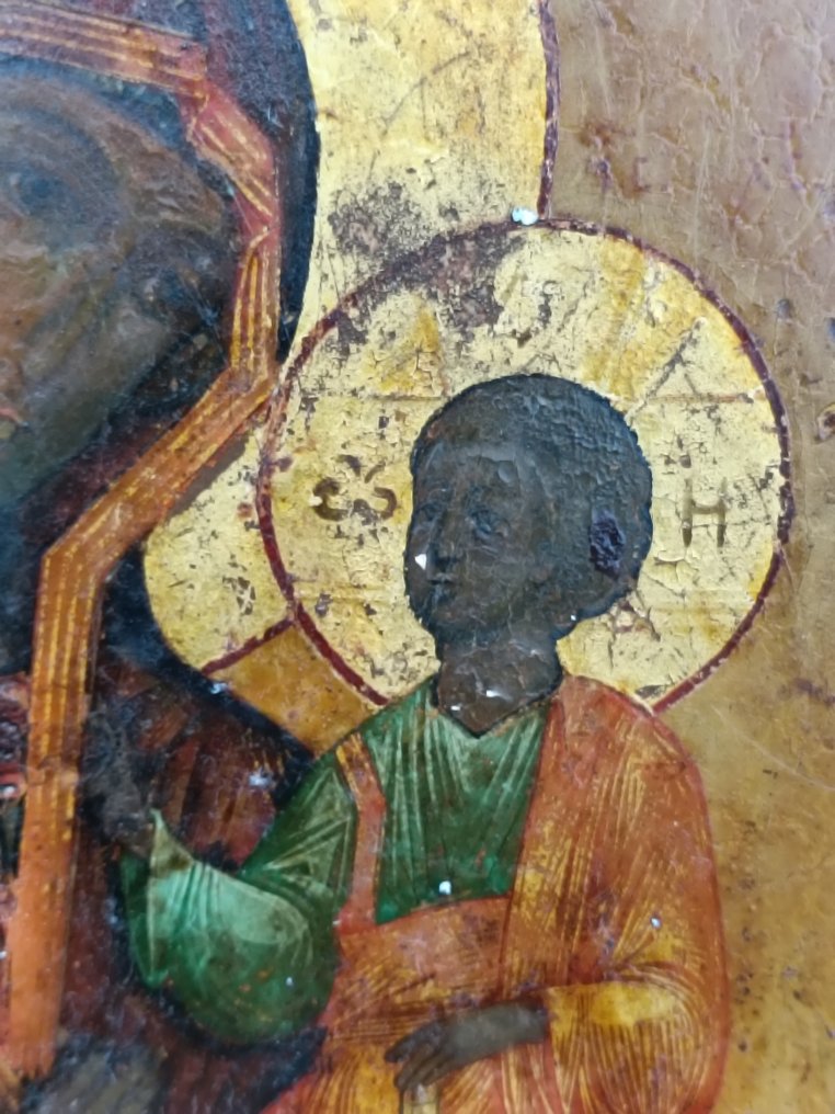 Icono - Madre de Dios de Íver - Madera #4.3