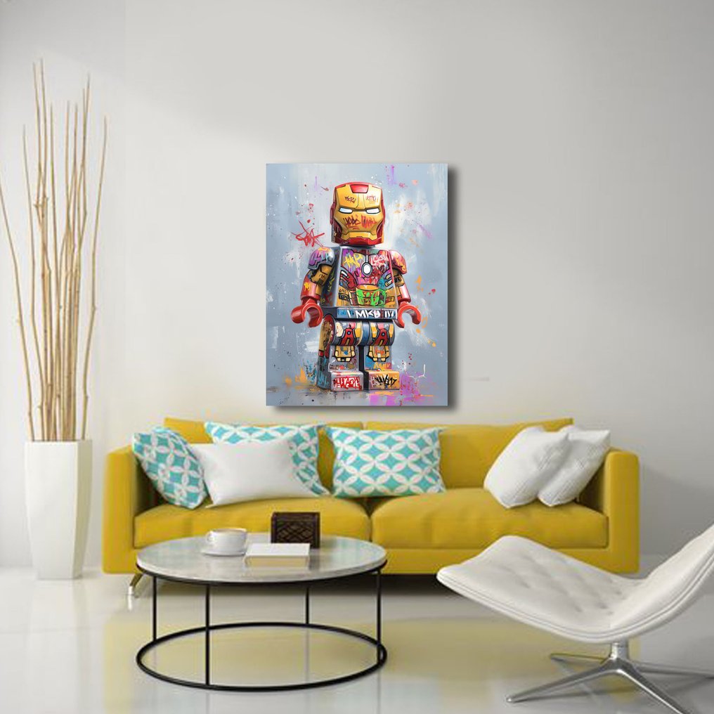 Canvas Fit - Alberto Ricardo - Iron man, el poder del fuego #4.3