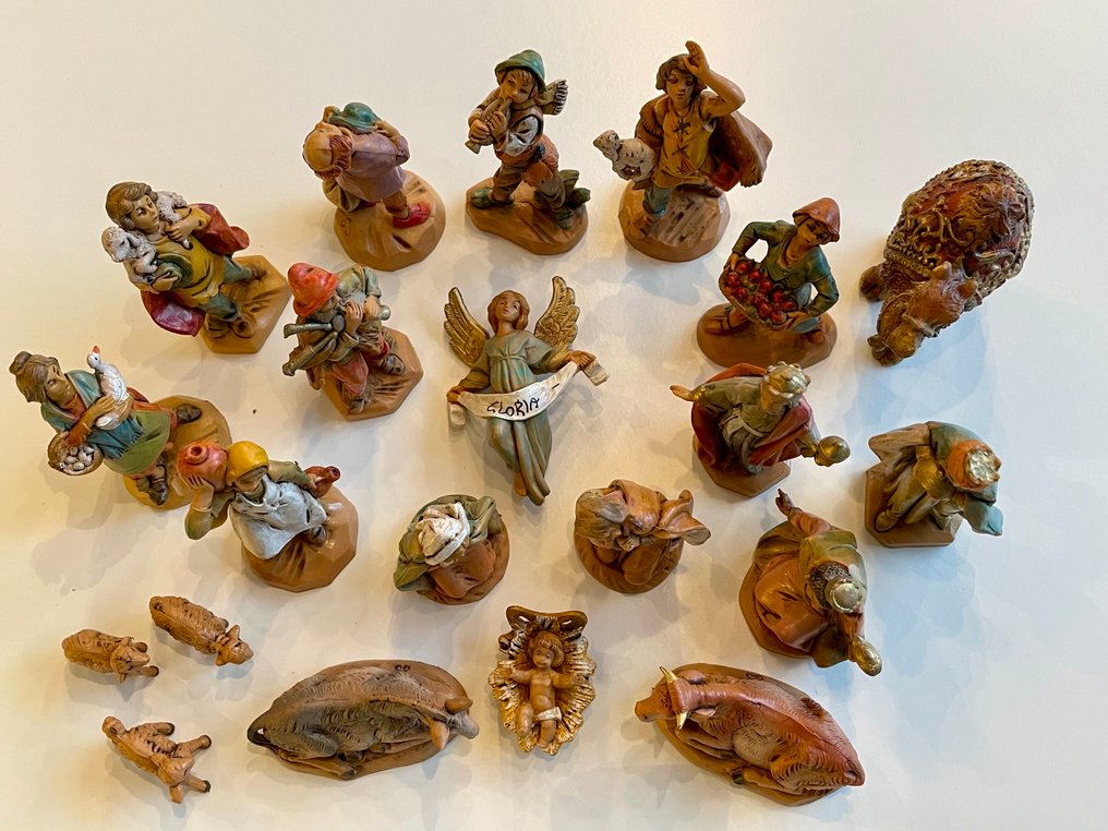Fontanini - Ornament figurină de Crăciun (22) - Plastic, Cauciuc - Tradiții italiene de Crăciun #4.3
