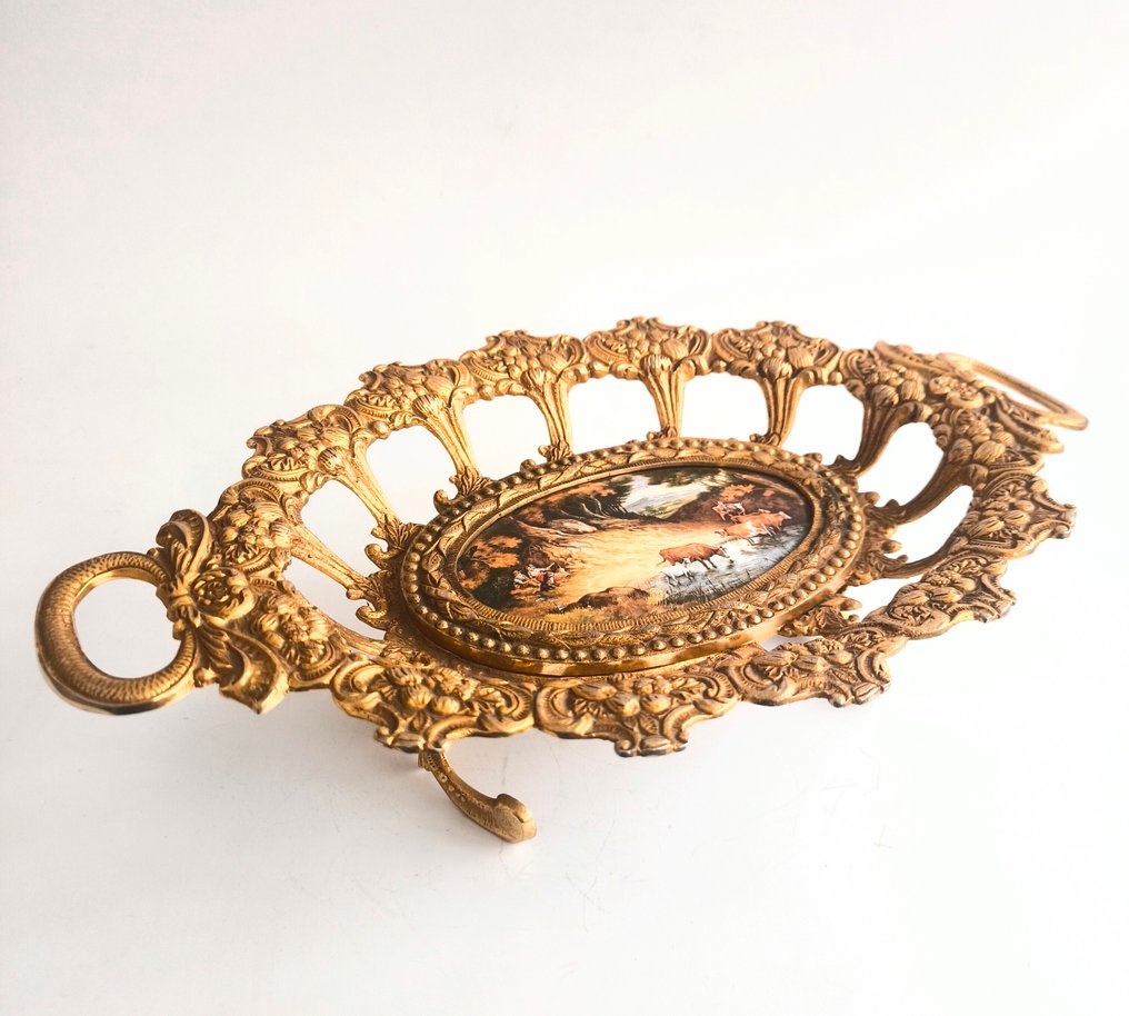 Centrepiece  - Bronze - Louis XV Style 1950s #3.2